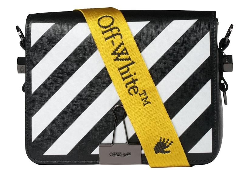 Off white sculpture on sale binder clip bag