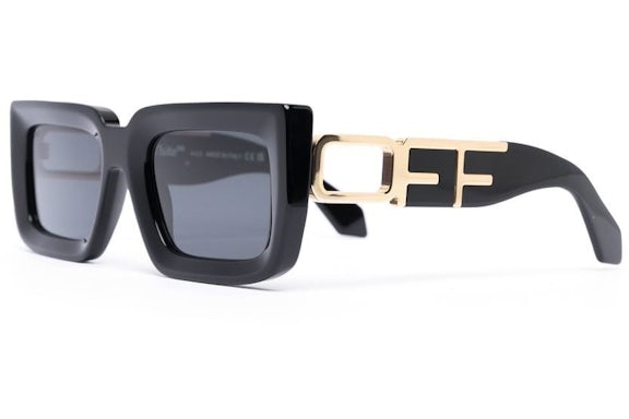 OFF-WHITE Gafas de sol Boston Negro/Gris Oscuro (OERI073S23PLA0011007-FR)