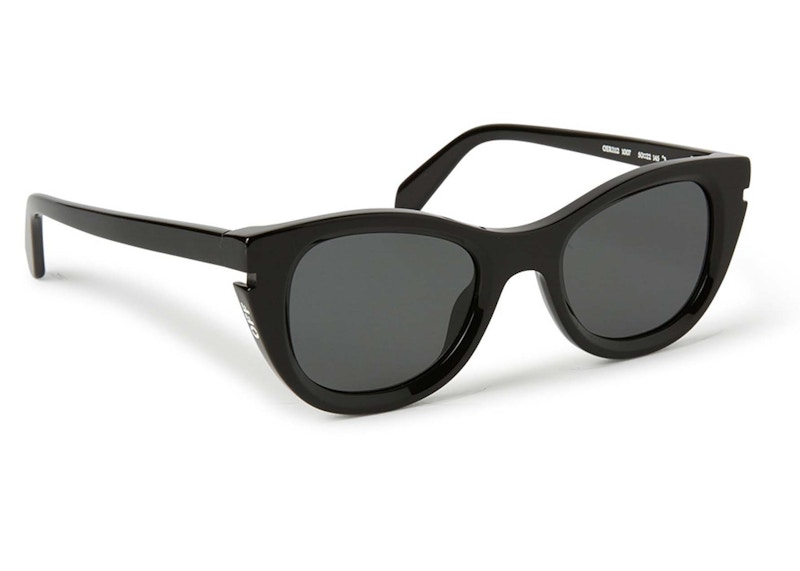 Pre-owned Off-white Offwhite Boulder Sunglasses In Black (oeri112s24pla0011007)