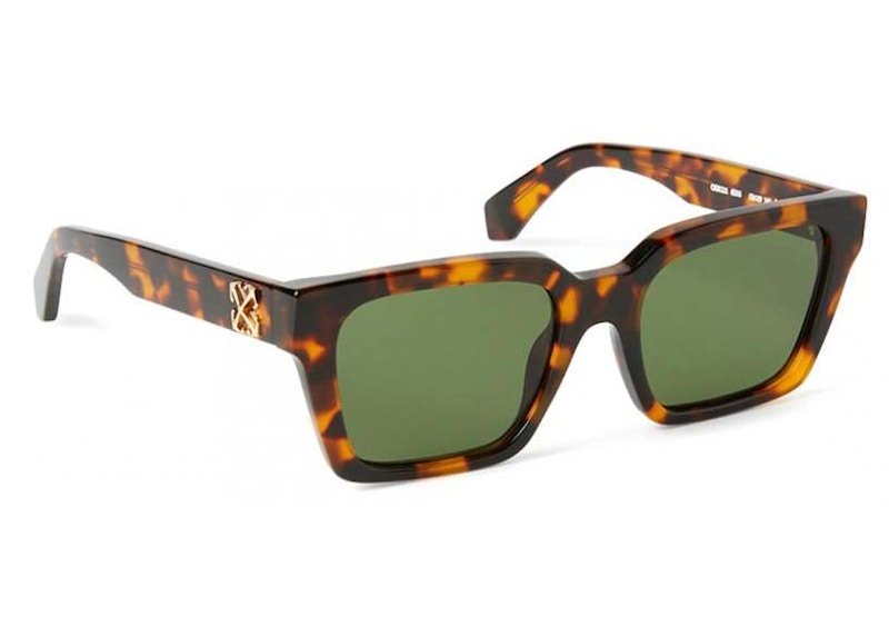 Pre-owned Off-white Offwhite Branson Sunglasses In Havana (oeri111s24pla0016055)
