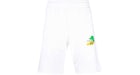 OFF-WHITE Brush Arrows Raw-Cut Shorts White/Multi