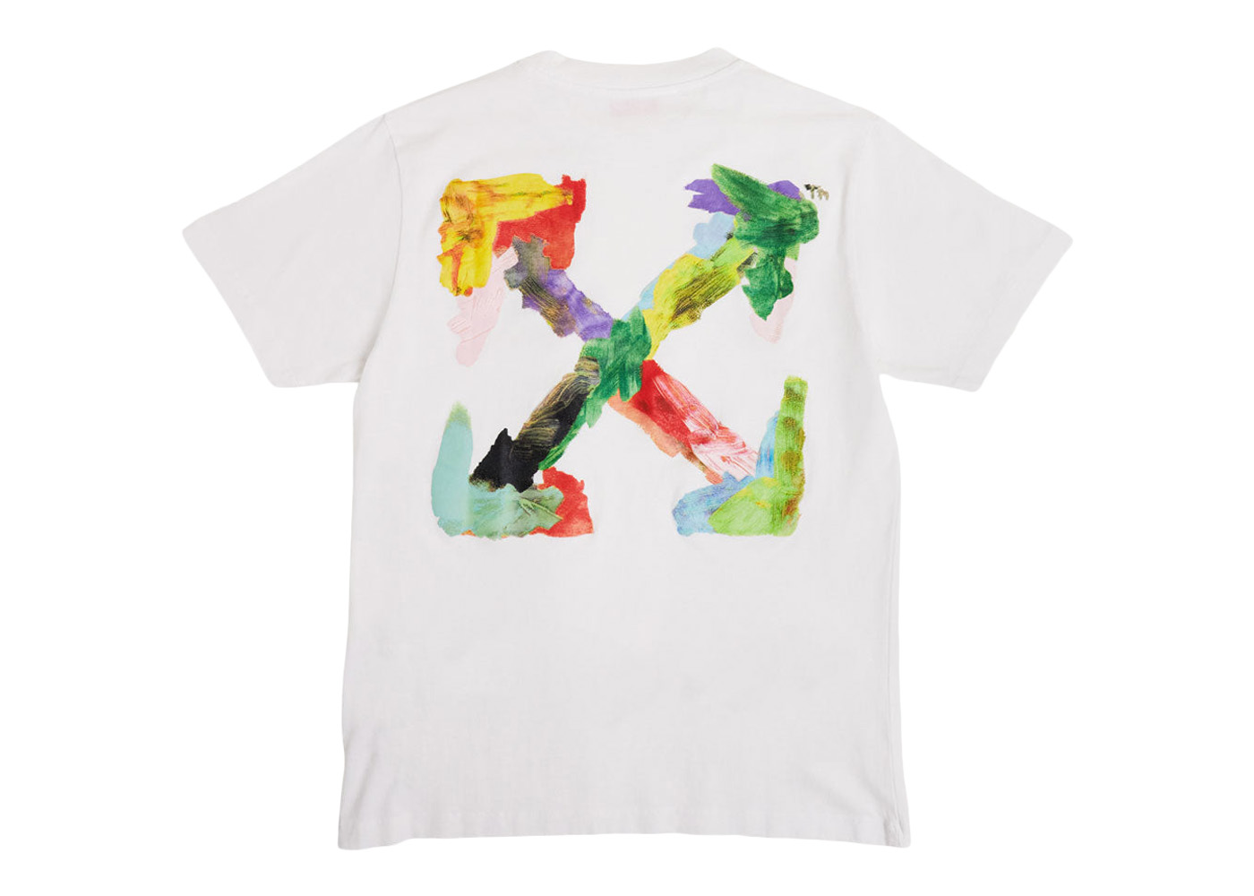 OFF-WHITE Brush Arrows Slim Skate S/S Tee White/Multi