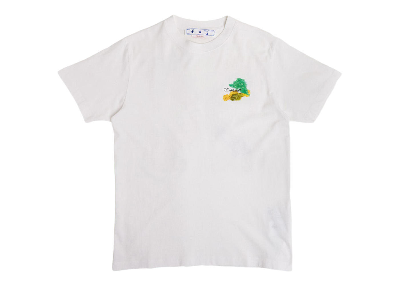 OFF-WHITE Rubber Arrows T-Shirt Green