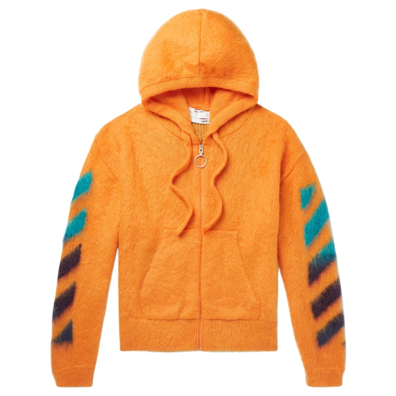 Orange hoodie hotsell off white