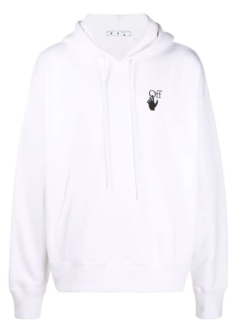 Off white best sale hoodie fit