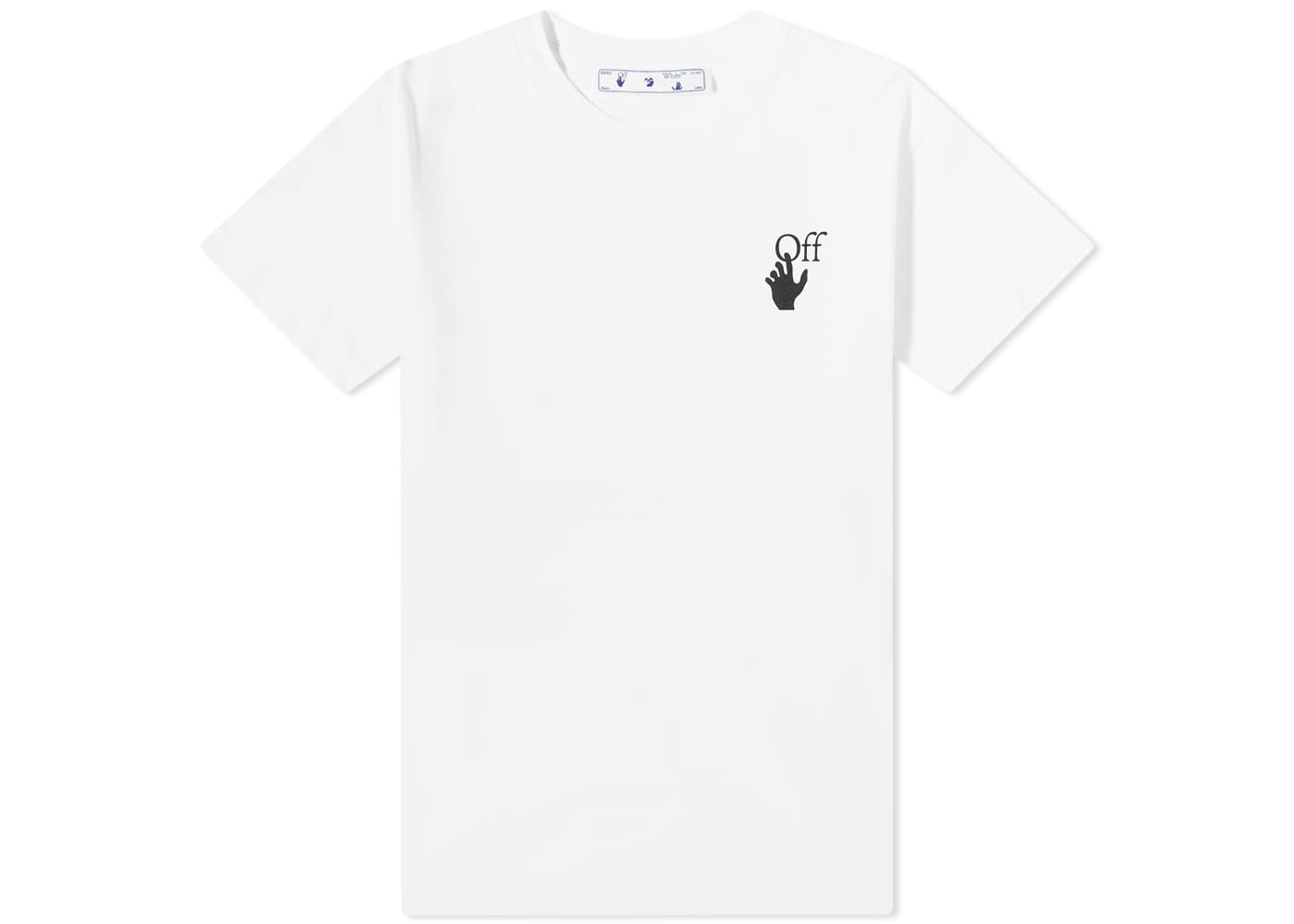 OFF-WHITE Slim Fit Cut Here Arrows T-shirt Black Men's - SS21 - US