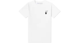 OFF-WHITE Bubble Arrows Slim Fit T-Shirt White/Black