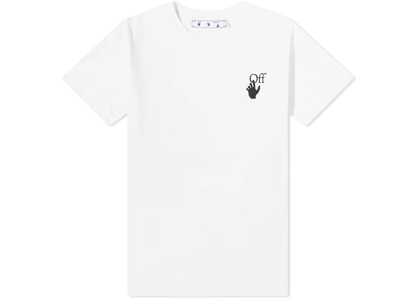 OFF-WHITE Bubble Arrows Slim Fit T-Shirt White/Black Men's - FW21 - US
