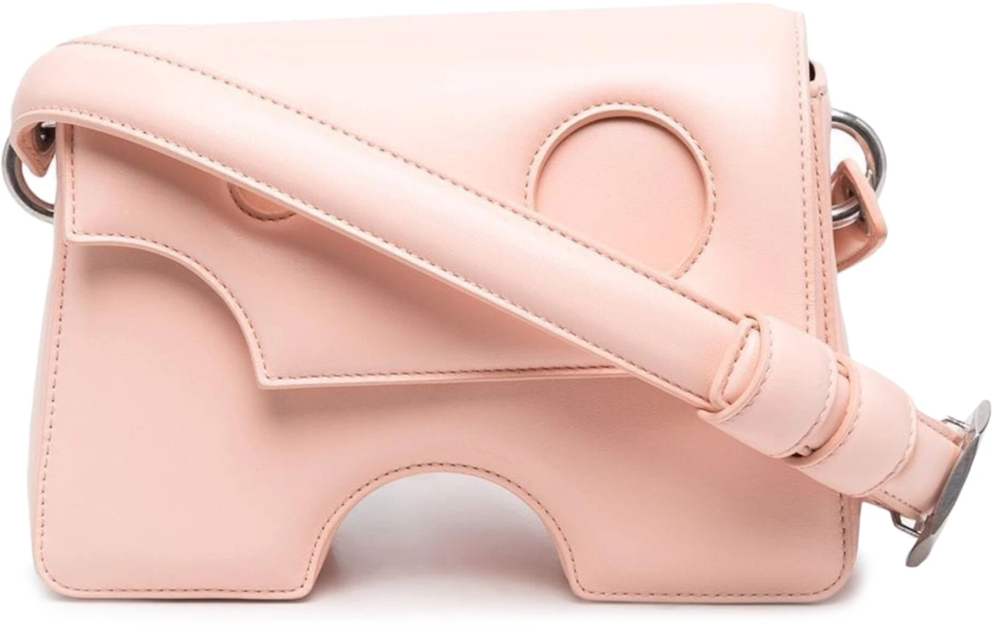 Off White Shoulder bag Pink Leather ref.342592 - Joli Closet