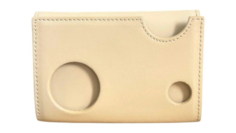 OFF-WHITE Burrow Mini Wallet Camel