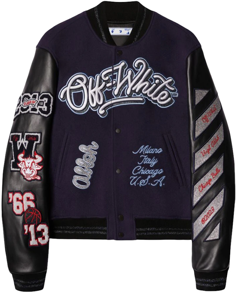 OFF-WHITE C/O Bulls Varsity Jacket SS23 Men's US