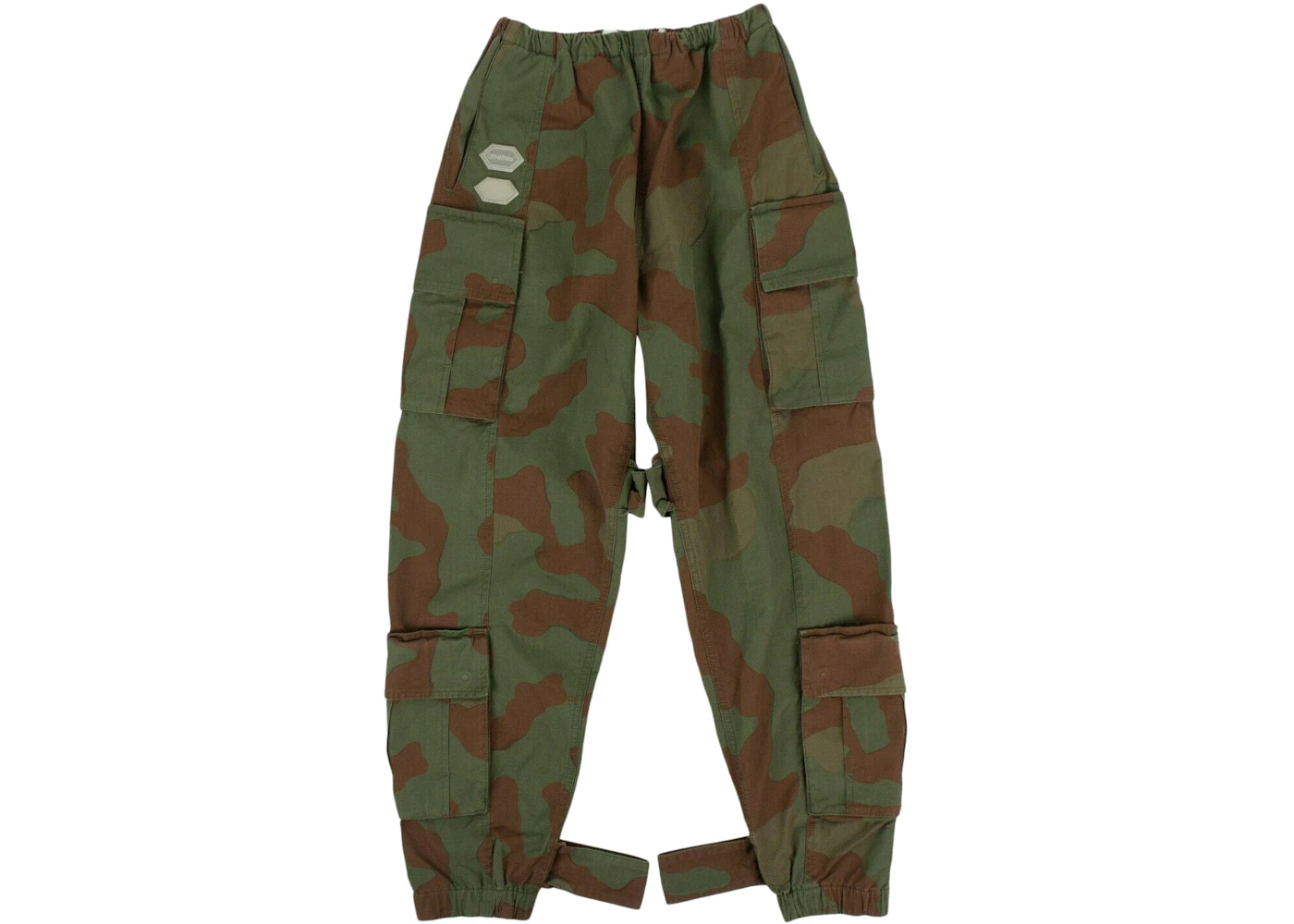 Off white camo trousers Clearance