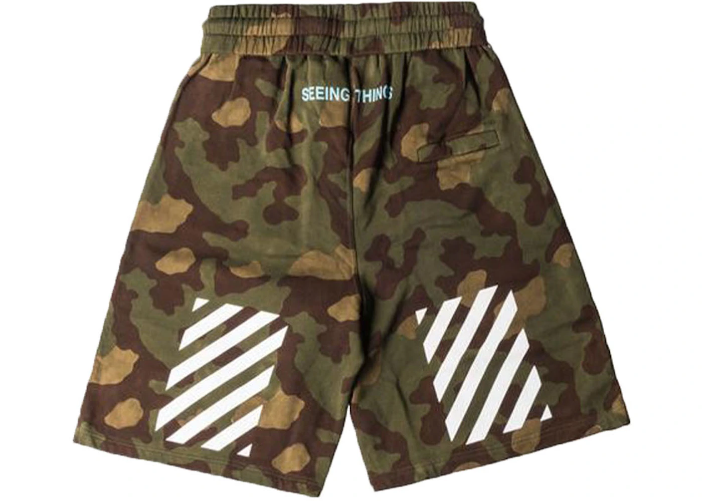 Off white camo shorts Clearance
