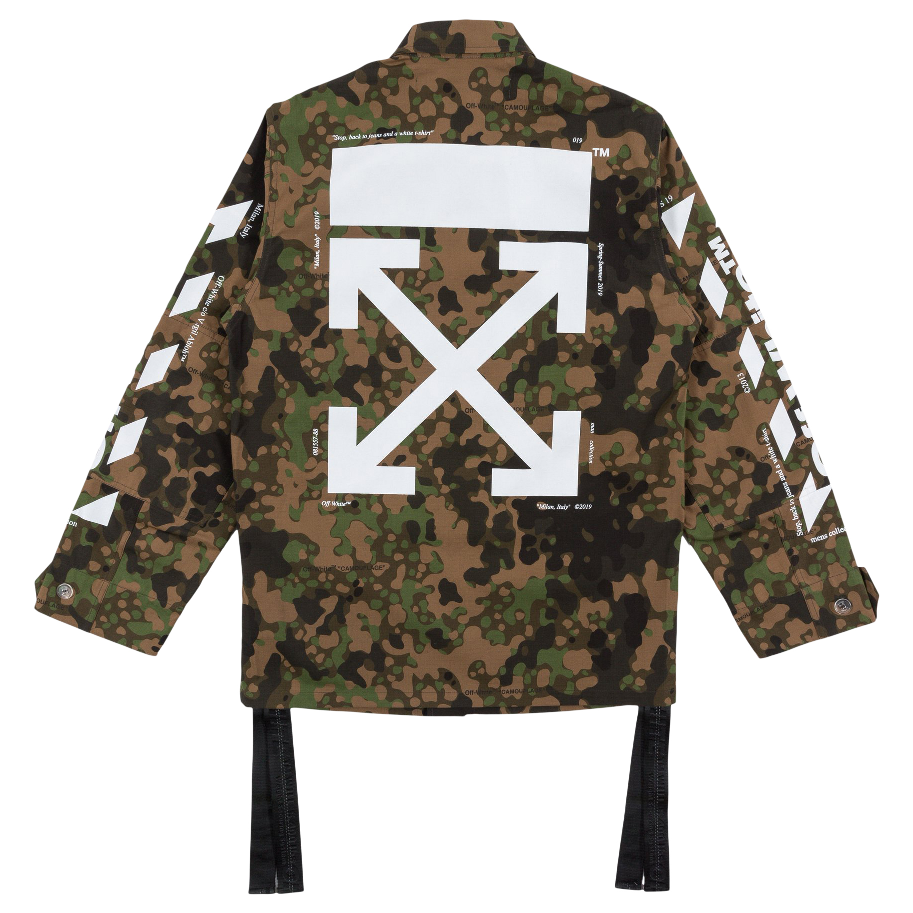 Military jacket 2025 off white