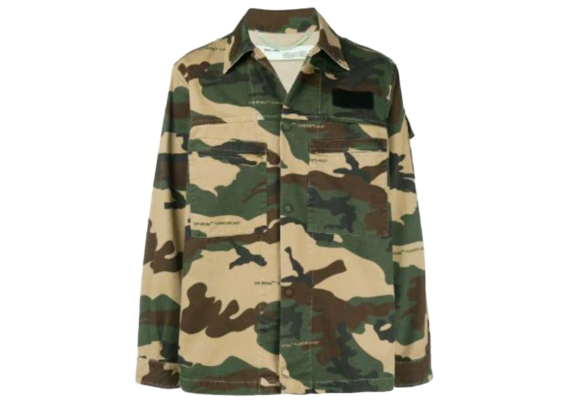 Veste camouflage clearance off white