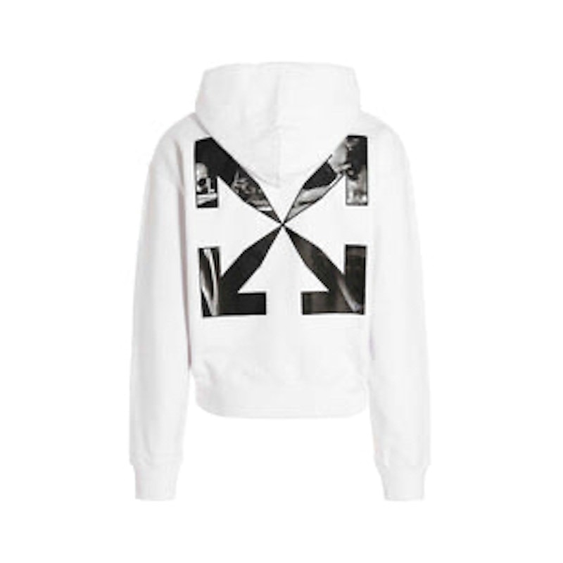 OFF-WHITE Caravag Arrow Slim Zip Hoodie White メンズ - JP