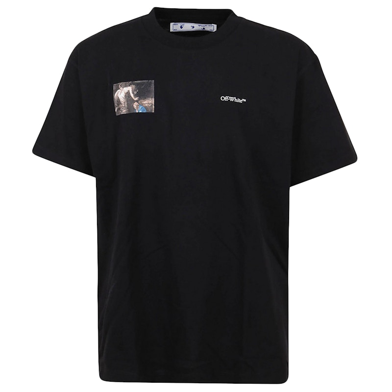 OFF-WHITE Caravaggio Angel S/S Over Tee Black Men's - FW20 - US