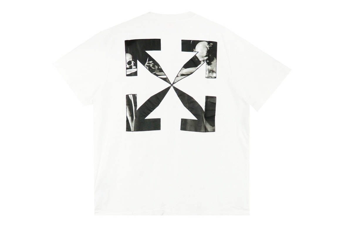 Pre-owned Off-white Caravaggio Arrow Over T-shirt White