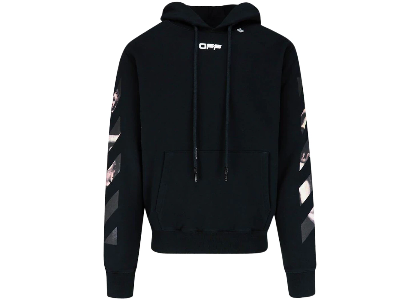 Off white caravaggio arrow hoodie white Clearance