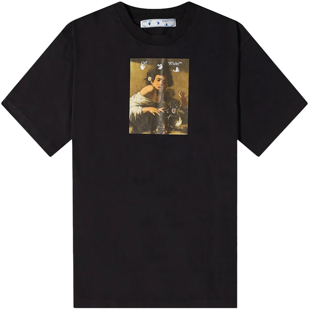 OFF-WHITE Caravaggio Boy Over T-Shirt Black Men's - SS21 - US