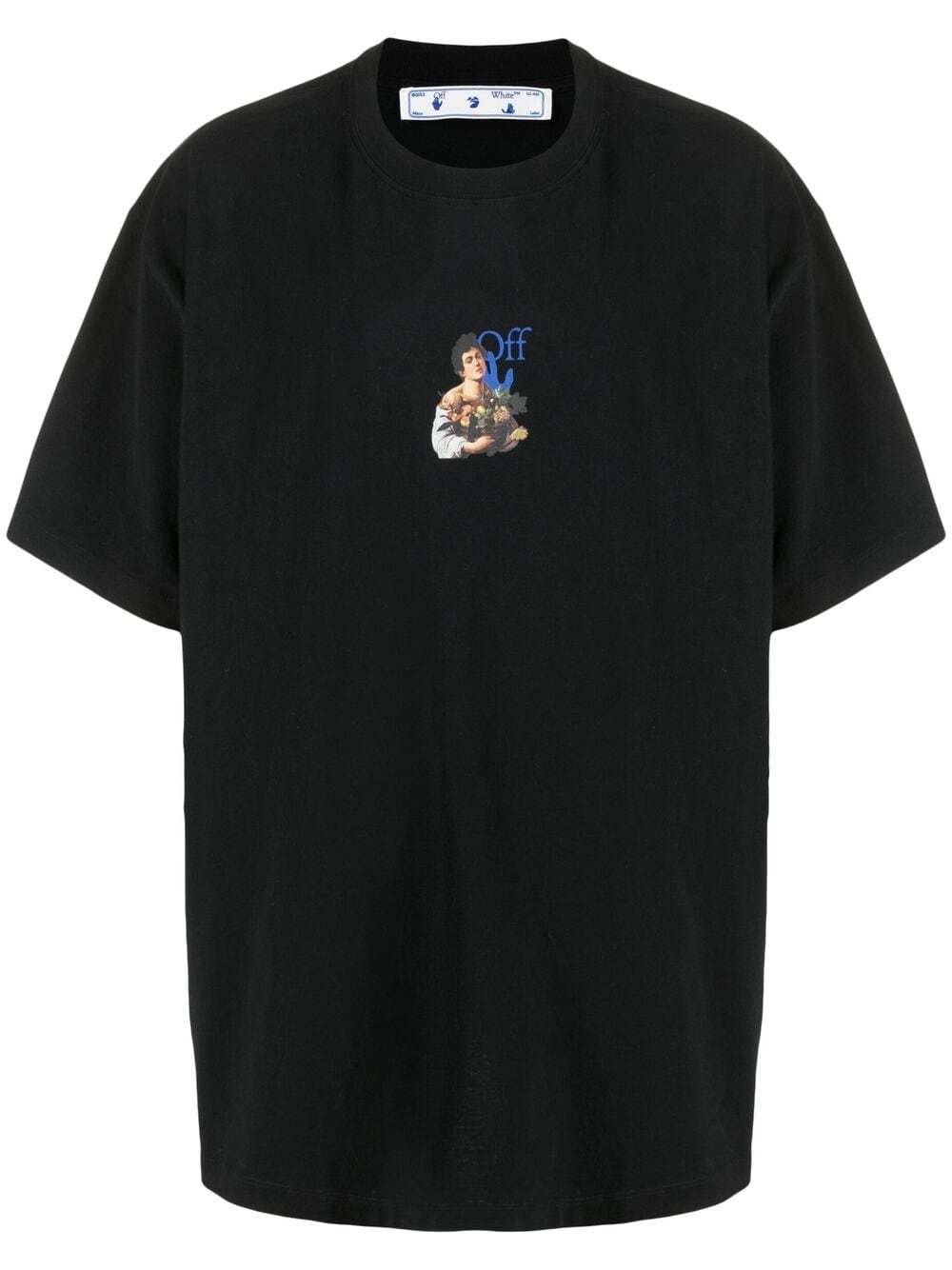 Off-White Caravaggio Boy T-shirt Black/Blue