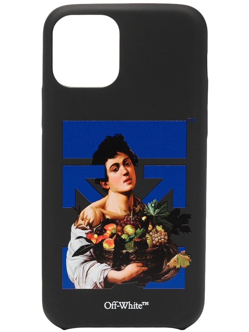 OFF-WHITE Caravaggio Boy iPhone 11 Pro Case Black/Blue Men's