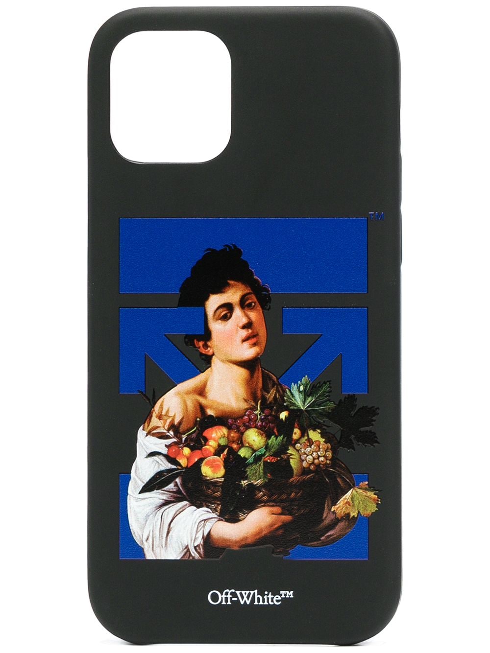 Off-White Caravaggio Boy iPhone 12 Pro Case Black/Blue - SS21 - US