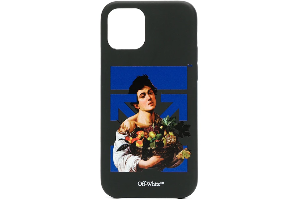 Off White Caravaggio Boy Iphone 12 Pro Case Black Blue Ss21 Us Off White Caravaggio Boy Iphone 12 Pro Case Black Blue Ss21 Us