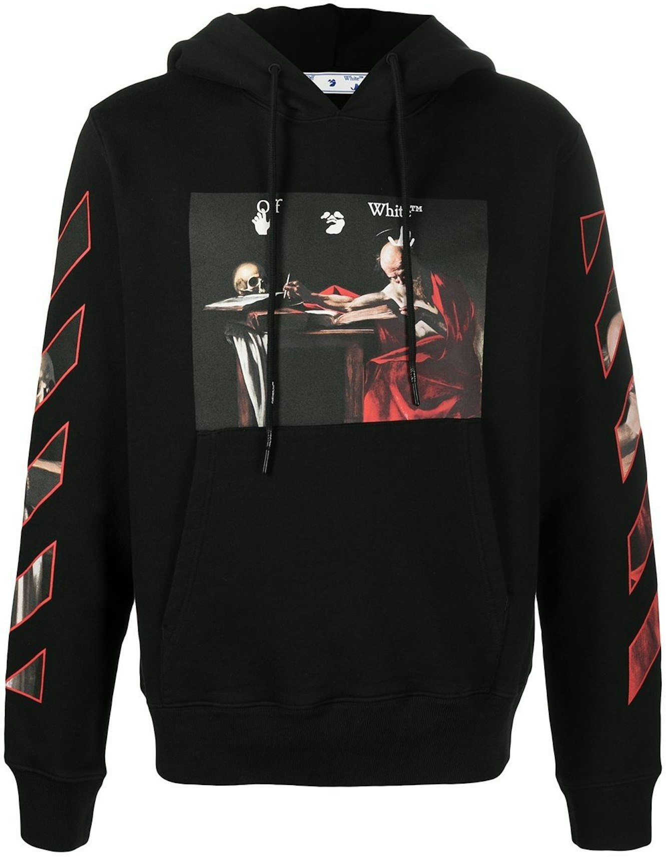 Off-White Diag Hoodie Black/Red - SS21 - US
