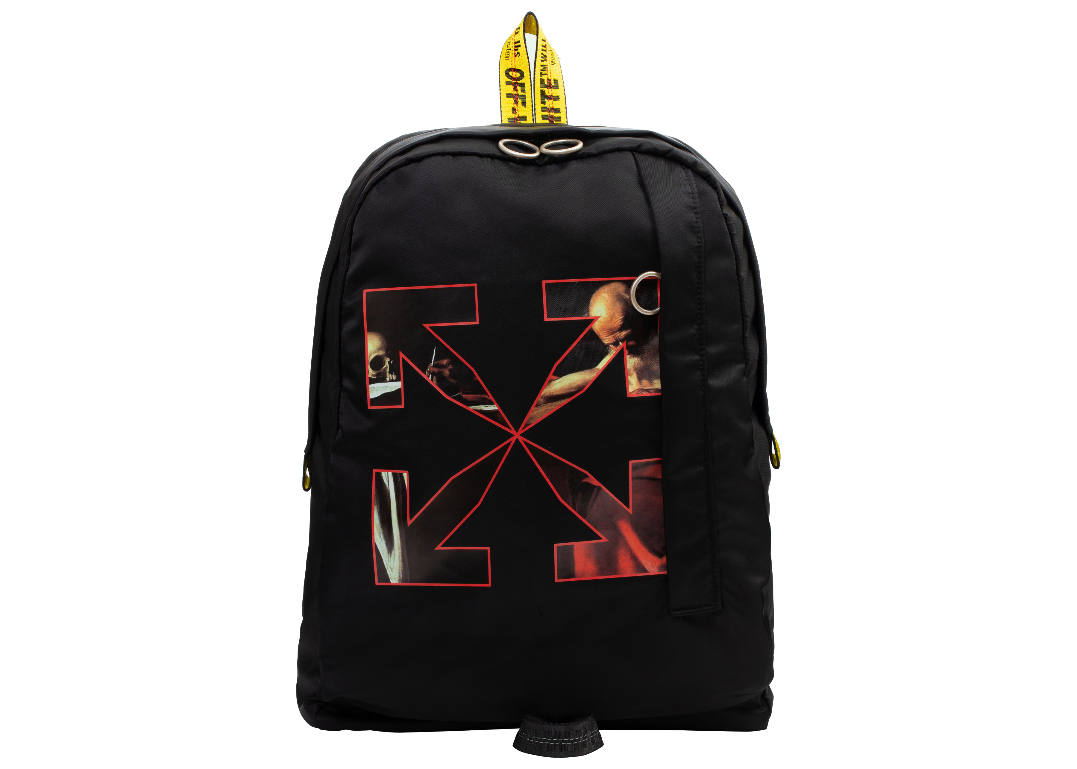 OFF-WHITE Pascal Backpack Black/Yellow