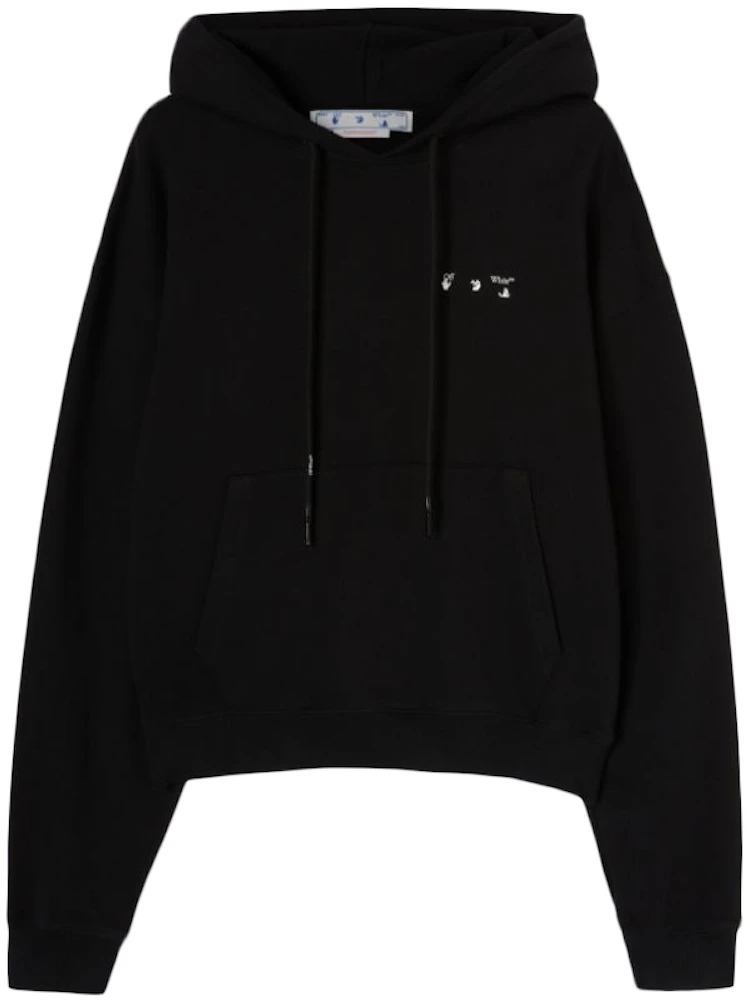 OFF-WHITE Caravaggio Paint Over Hoodie Black Men's - SS22 - US