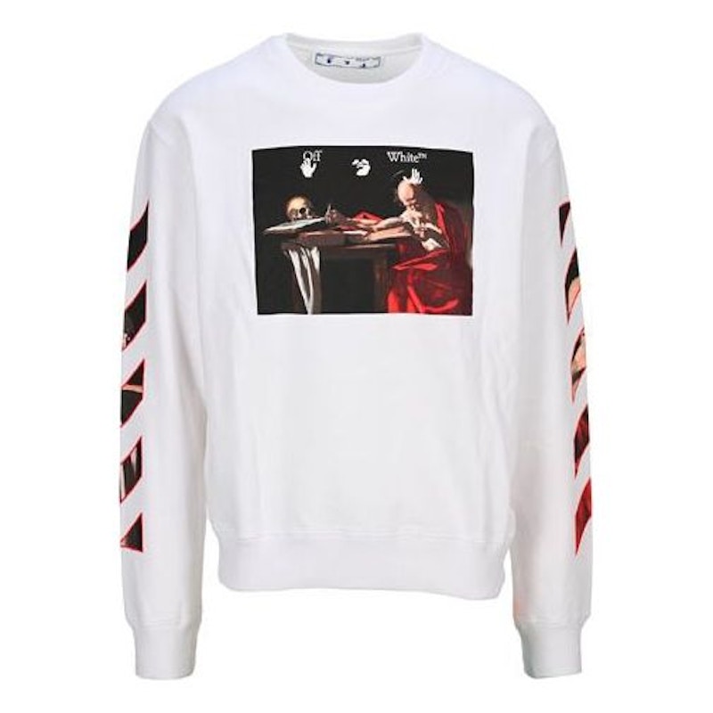 OFF-WHITE Caravaggio Painting Sweatshirt White Men's - US