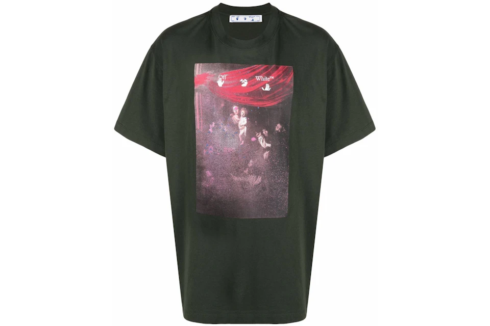 Off-White Caravaggio Painting T-shirt Green
