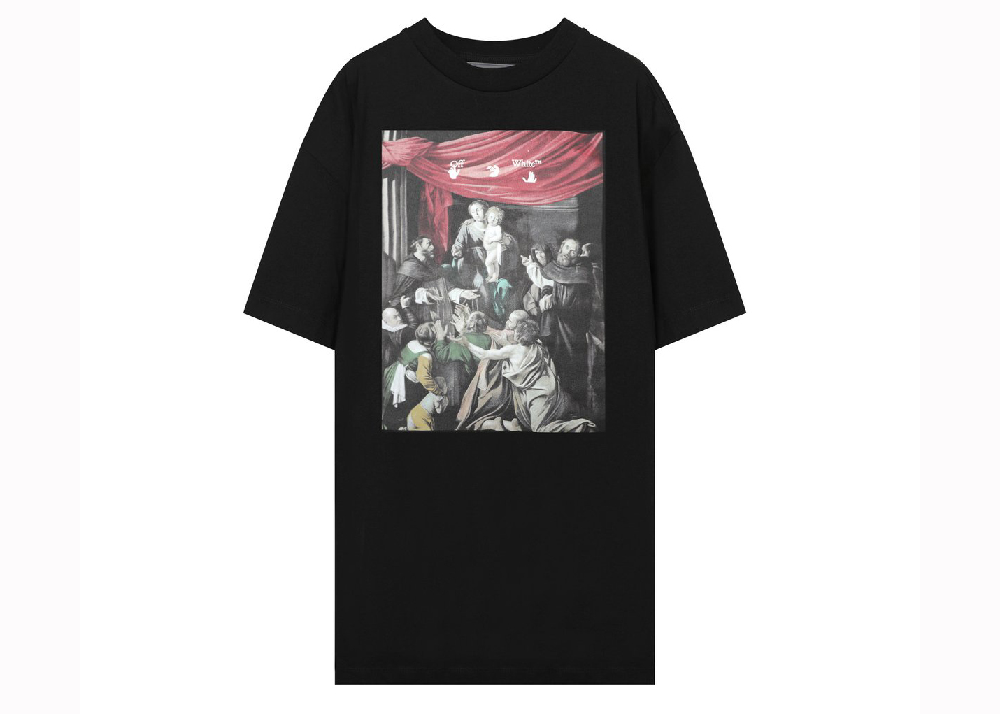 OFF-WHITE Caravaggio Painting T-shirt Black Men's - SS21 - US