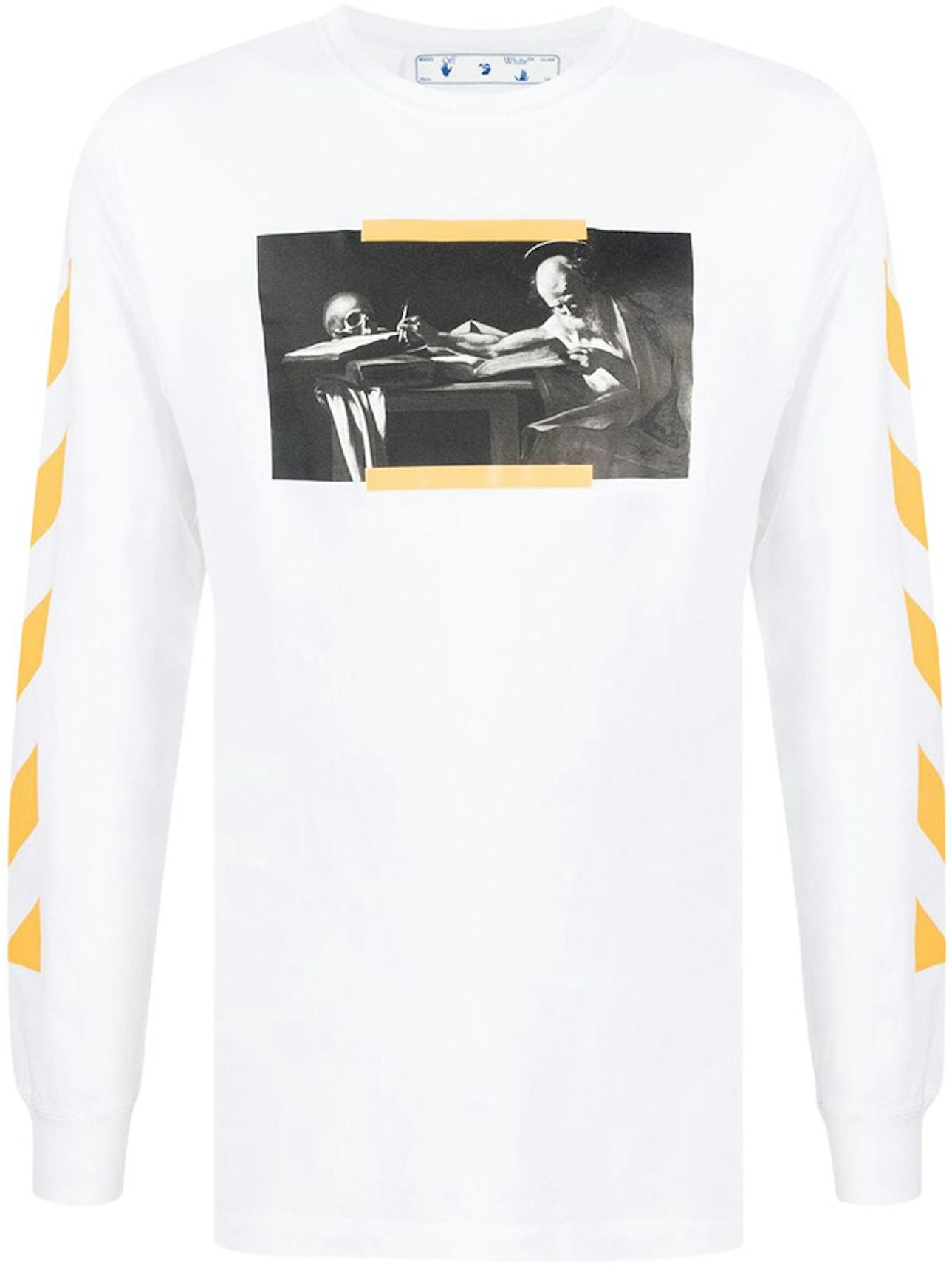Off-White c/o Virgil Abloh X Champion Yellow T-shirt for Men