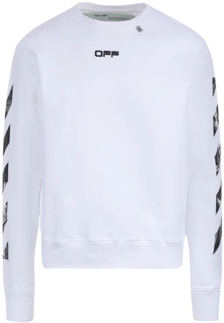 OFF-WHITE Caravaggio Square Graphic Sweatshirt White/Multicolor - SS20 ...