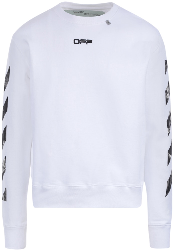 OFF-WHITE Caravaggio Graphic Sweatshirt White/Multicolor SS20