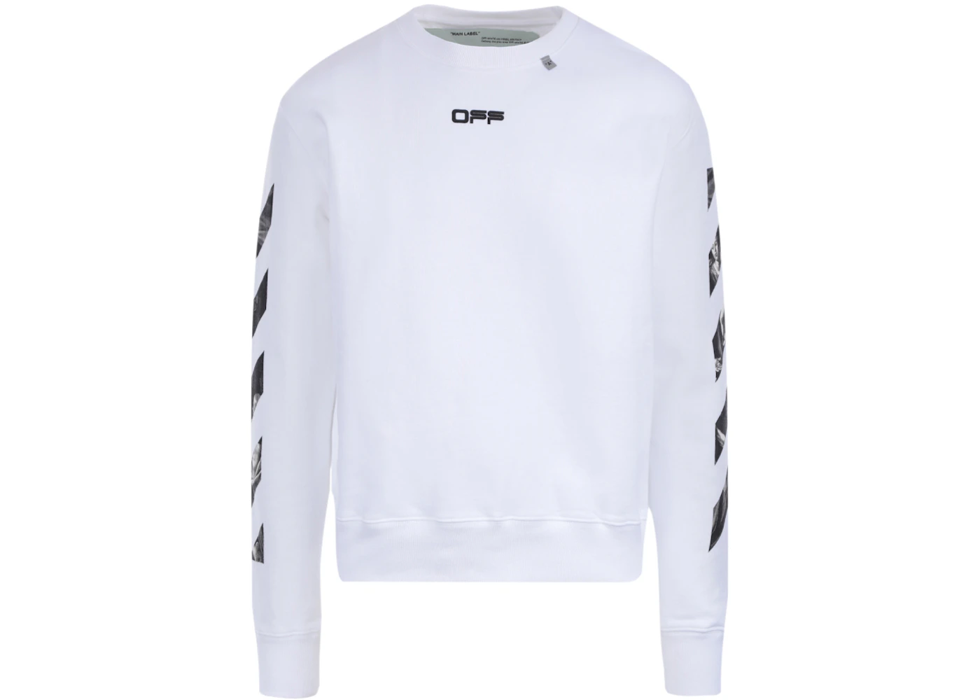 OFF-WHITE Caravaggio Square Graphic Sweatshirt White/Multicolor - SS20 ...
