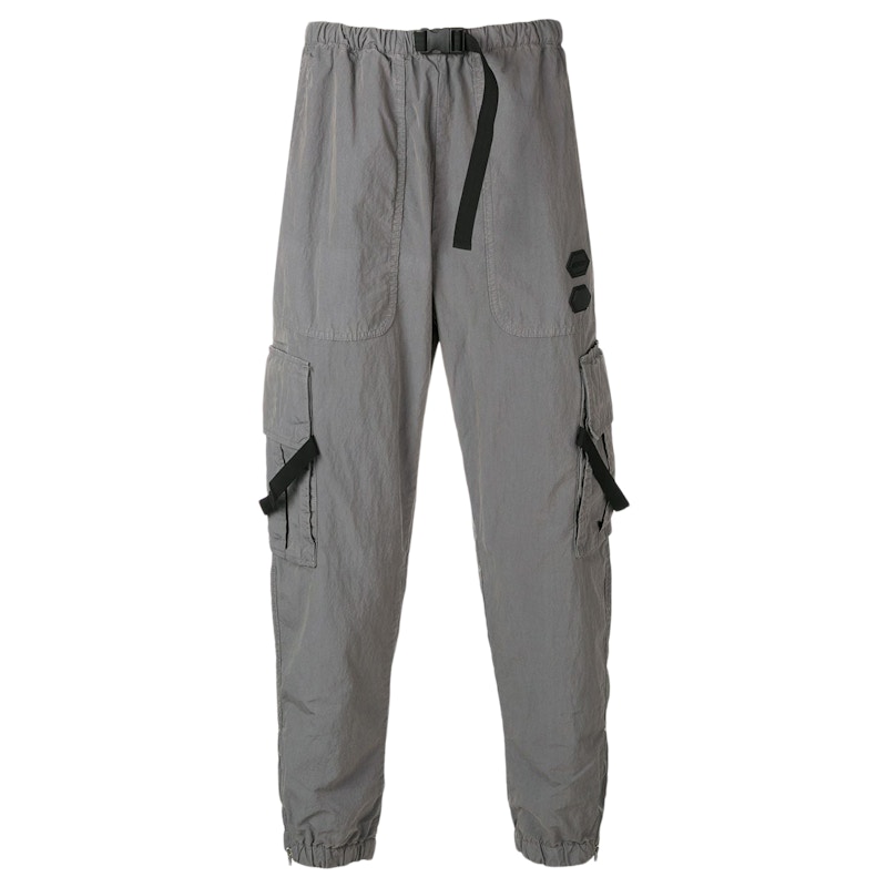 OFF-WHITE Cargo Pants Grey/Black Men's - SS19 - US