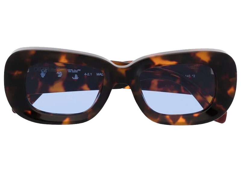 off white tortoise shell sunglasses