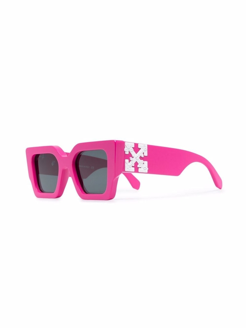 off white pink sunglasses