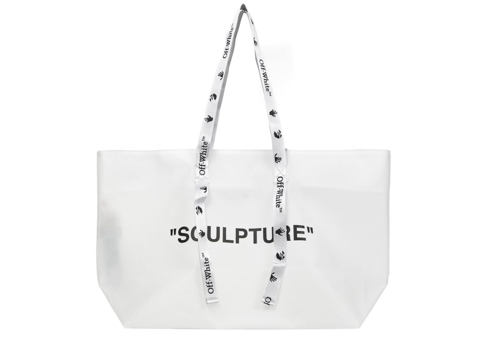 OFF-WHITE - Day Off Leather Shopping Bag