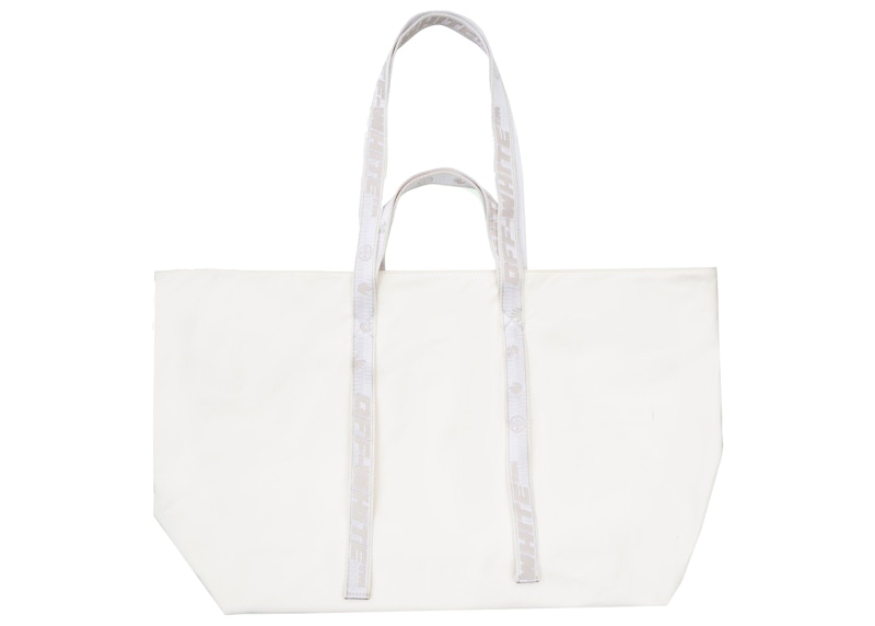 OFF-WHITE Commercial Tote Bag White in Cotton - US