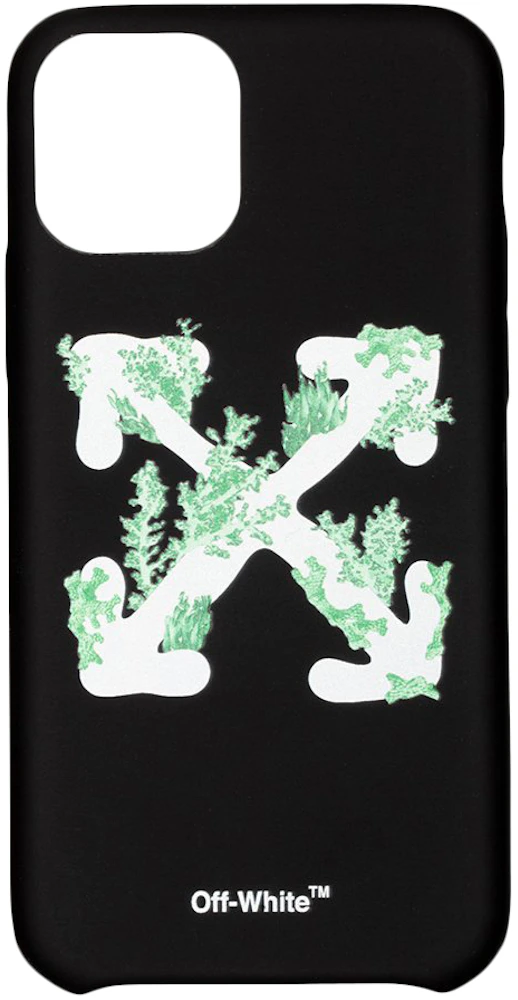 Off White Corals Print Iphone 11 Pro Max Case Black White Ss