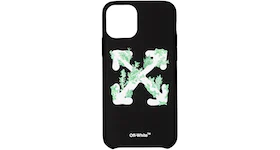 OFF-WHITE Corals Print iPhone 11 Pro Max Case Black/White