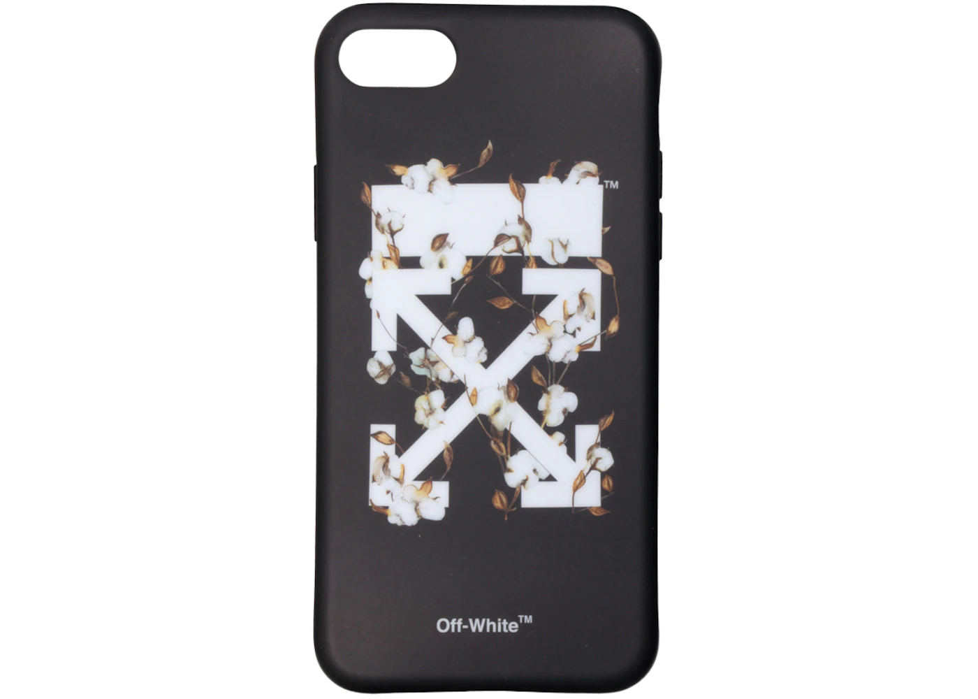 Aanpassing Garderobe Woordvoerder OFF-WHITE Cotton Flower iPhone 8 Case (SS19) Black/Multicolor - SS19 Men's  - GB