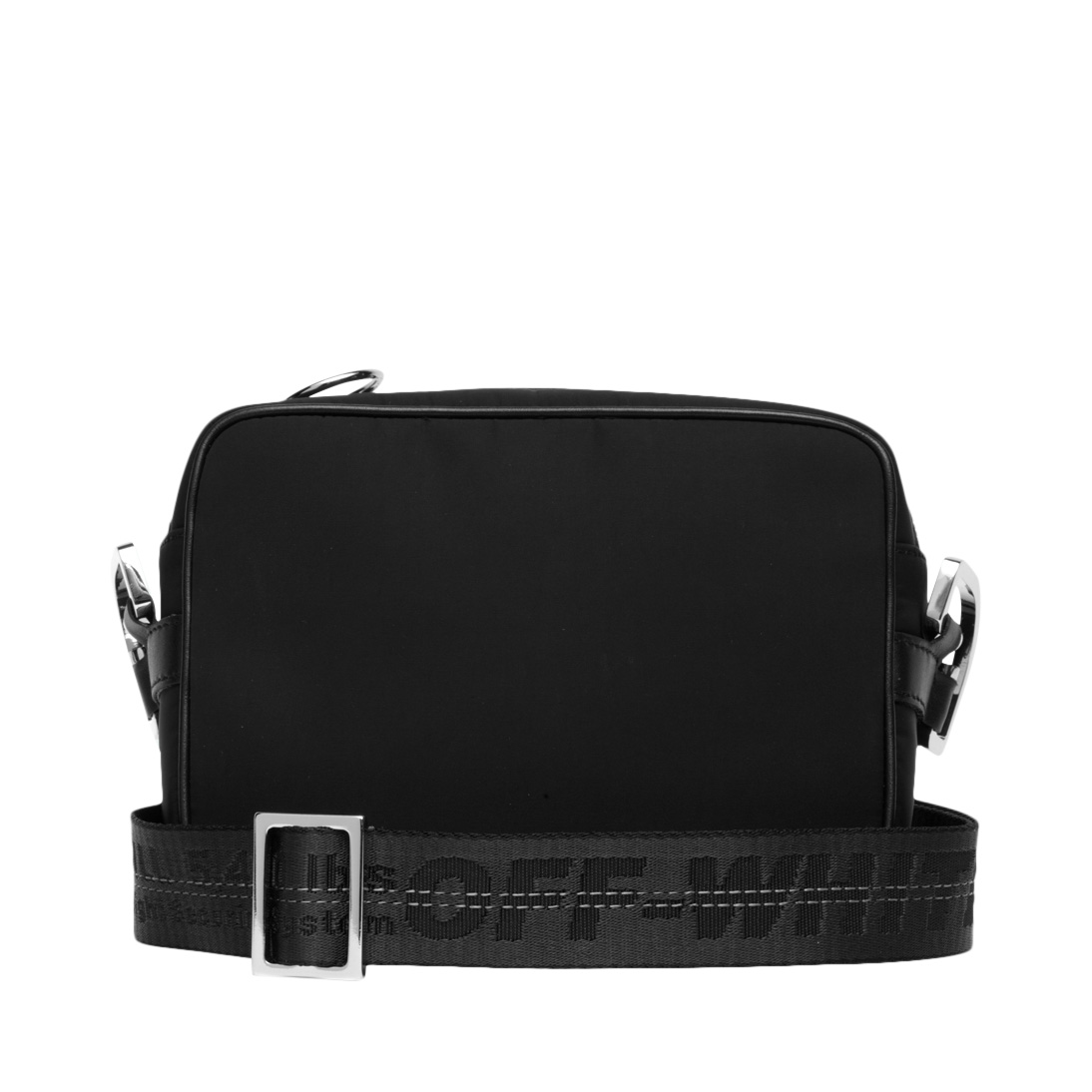 OFF-WHITE Crossbody Camera Bag Black White in Polyester with 