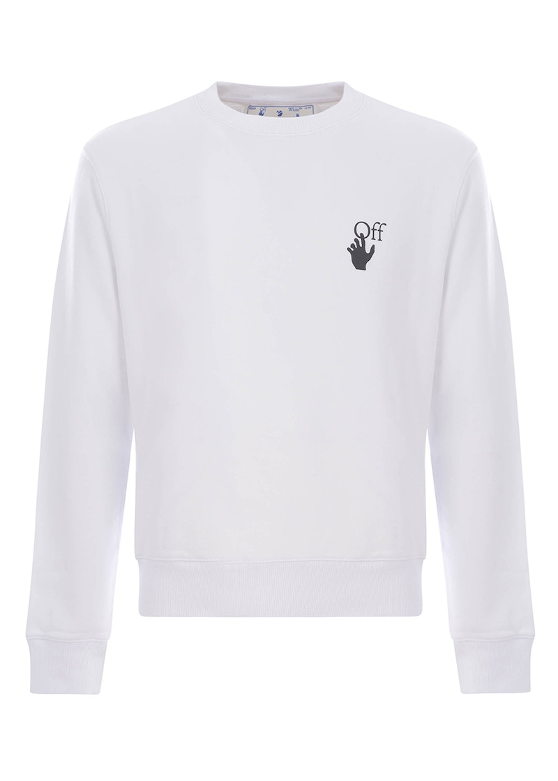 OFF-WHITE Degrade Arrows Crewneck White Men's - FW21 - US