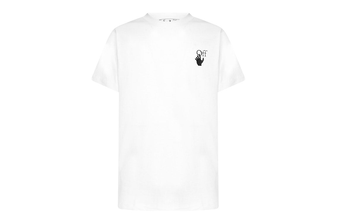 Pre-owned Off-white Degrade Arrows Short Sleeve T-shirt White Multi