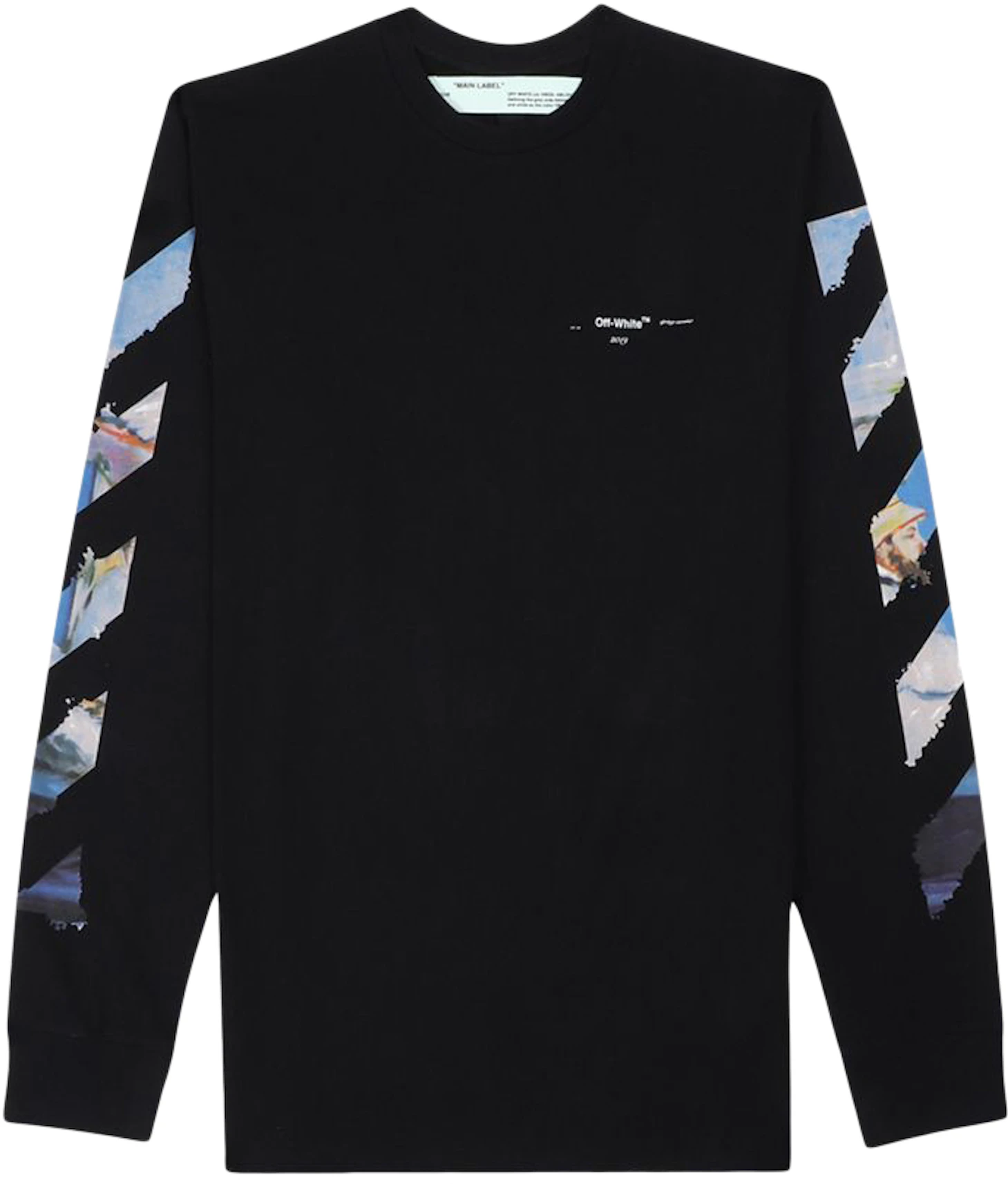 OFF-WHITE Diag Arrows T-Shirt Black/Multicolor SS19 -